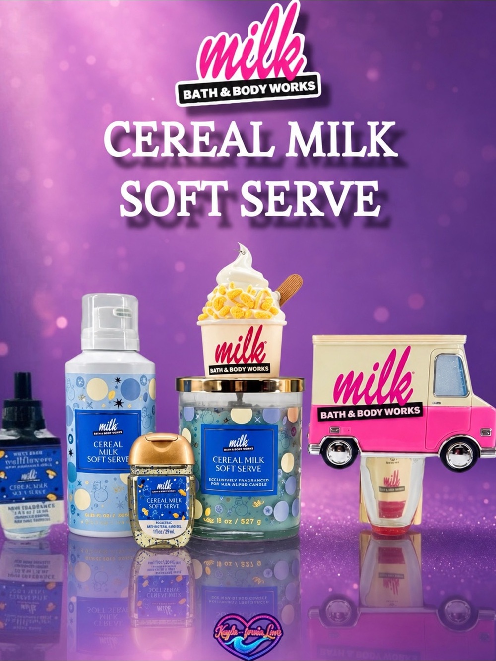 BBW x Milk Bar Cereal Milk Soft Serve 🍦Collector Set